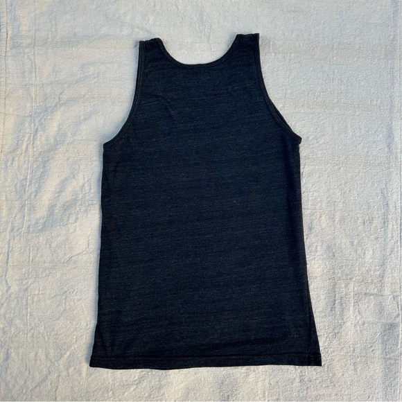 Women’s American Apparel Dark Gray/Black & White Feminism Tank Top (Size XS) - Picture 5 of 5